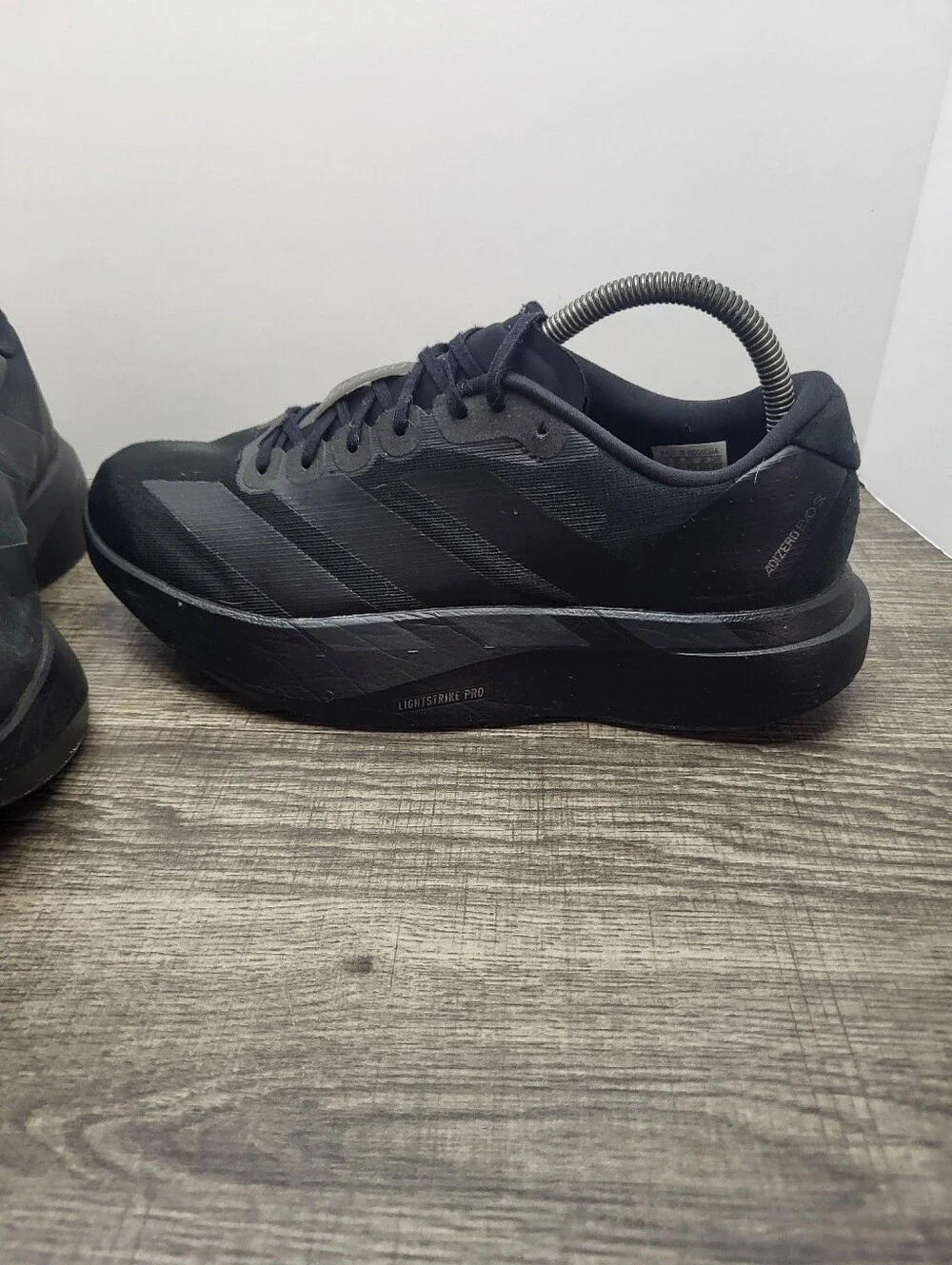 Adidas Adizero Evo SL Black KH9862 Womens Size 9 Running Shoes